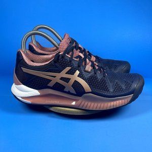 Asics Women's Blue/Pink GEL-RESOLUTION 8 Tennis Shoes Size 7